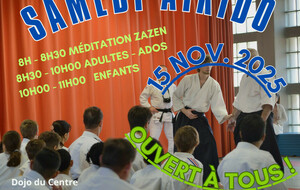 Samedi Aikido Novembre 2025